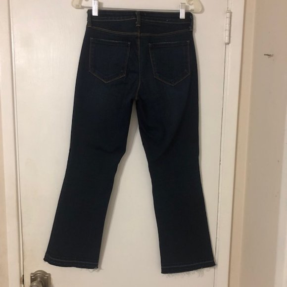 L’Agence Crop Baby Flare Jeans In Pacifica 25 - Picture 3 of 4